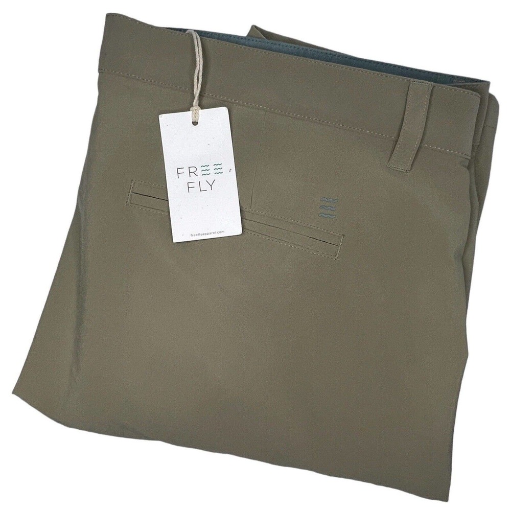 Free Fly Hybrid Shorts II Sandbar‎ Lightweight Stretch Men’s 38 9” Inseam NWT